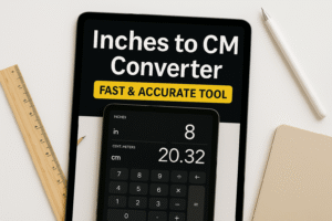 inch to cm