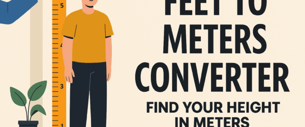 Accurate Feet in Meters Calculator – Find Your Height in Meters (2025)